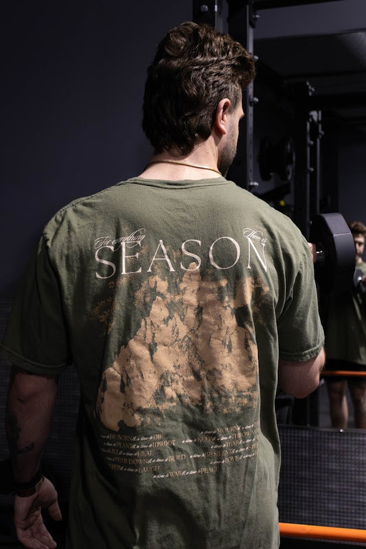 Seasons Cover- Army Green