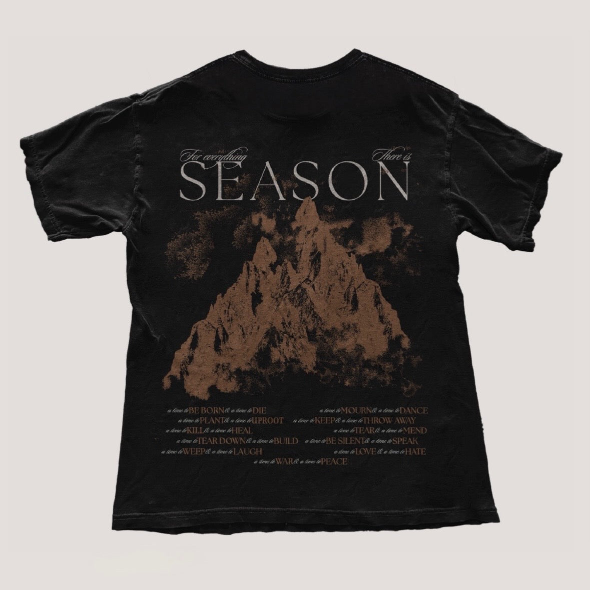 Seasons Cover- Black